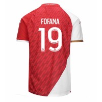 Pánský Fotbalový dres AS Monaco Youssouf Fofana #19 2023-24 Domácí Krátký Rukáv